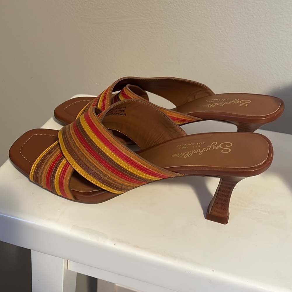 Seychelles kitten heel sandals